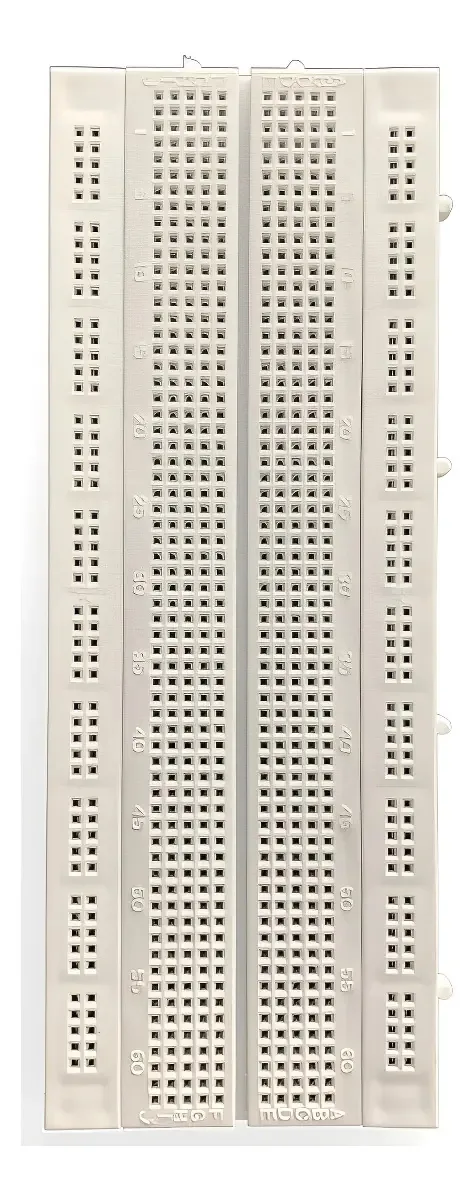 Protoboard 840 Furos Minipa MP-840 Circuitos Elétricos Conexões Fios