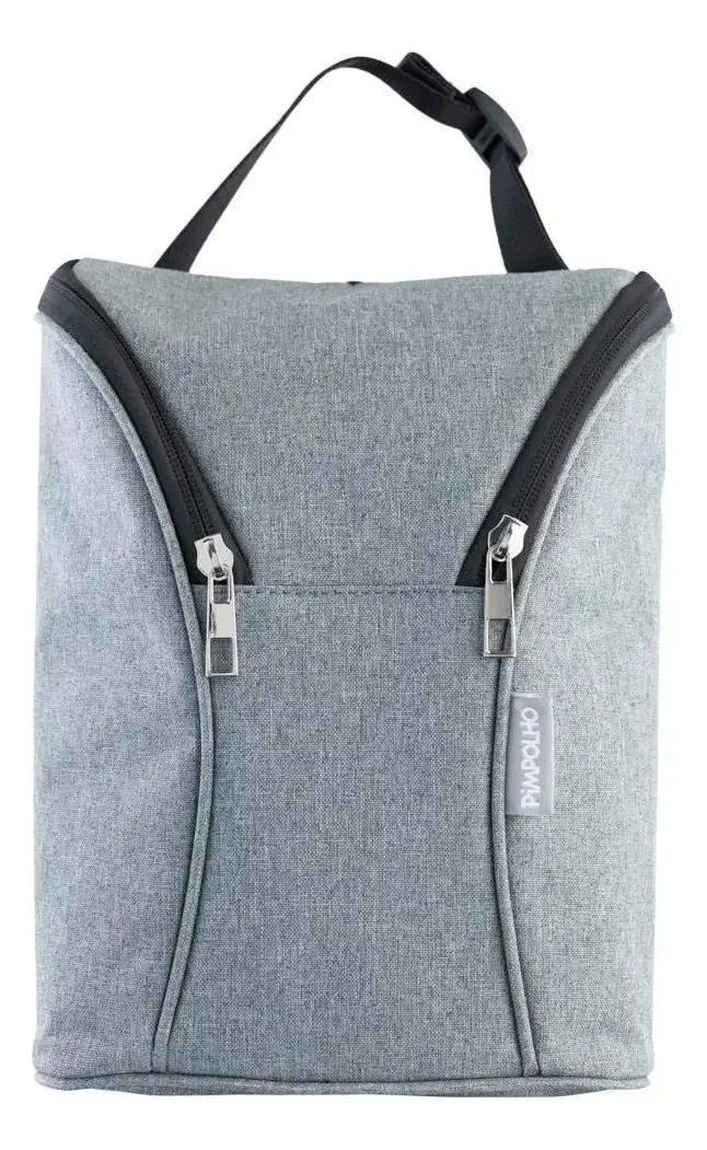 Bolsa Termica P/mamadeira Unissex Pimpolho Cinza