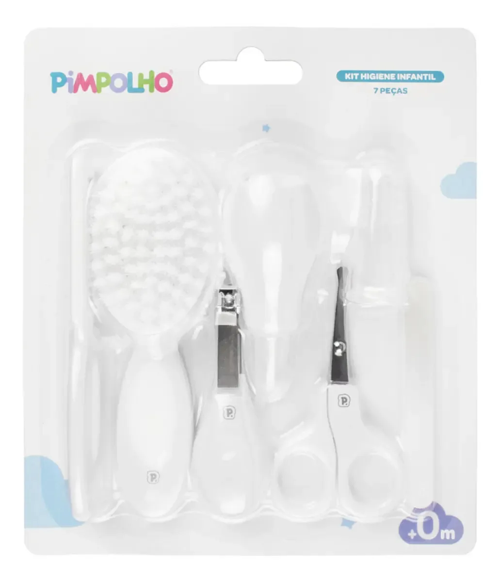 Kit Higiene 5 Pcs Branco 38501