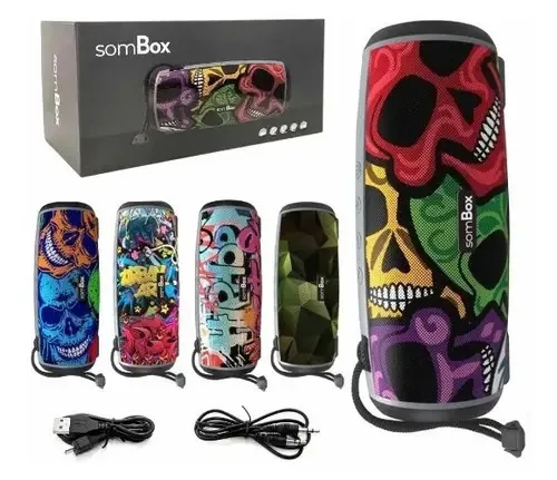 Caixa De Som Bluetooth 24w