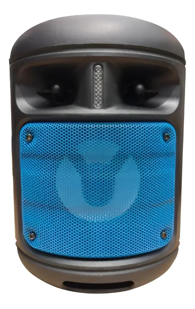 Caixa De Som Grasep Bh4137 Bluetooth Usb Microsd Som Hi-fi Cor Preto