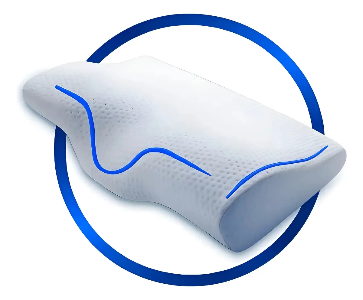Travesseiro Cervical Falcon Ortopédico Viscoelástico Anti-stress 60x30x10cm