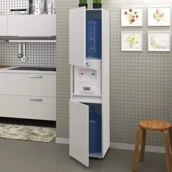 Balcão Para Cozinha 2 Portas Bl3312 Espresso Móveis J Branco