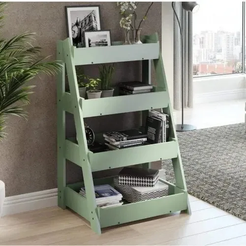 Estante Multifuncional Be Mobiliário Verde Bellagio Jj
