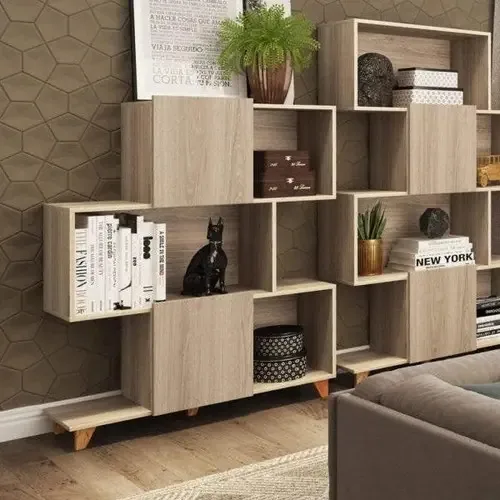 Estante 2 Portas 3 Nichos Be Mobiliário Aveiro Fawt