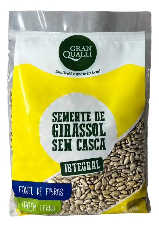 Semente De Girassol Sem Casca Granqualli 200g