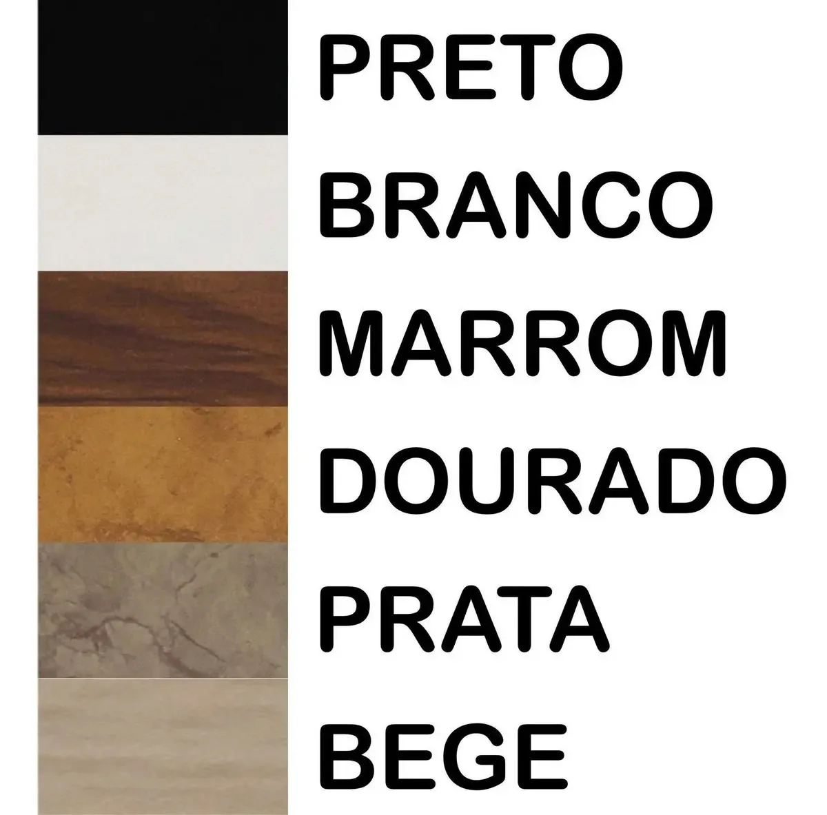 Kit 10 Porta Retratos 10x15cm Moldura Lisa Revestida E Pvc Cor Dourado
