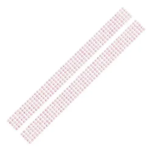 Adesivo Chaton Decorativo Rosa Cristal 100 Unidades