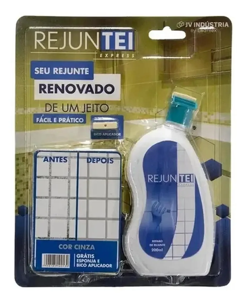 Tinta Para Rejunte 200ml Rejuntei Express - Gelo