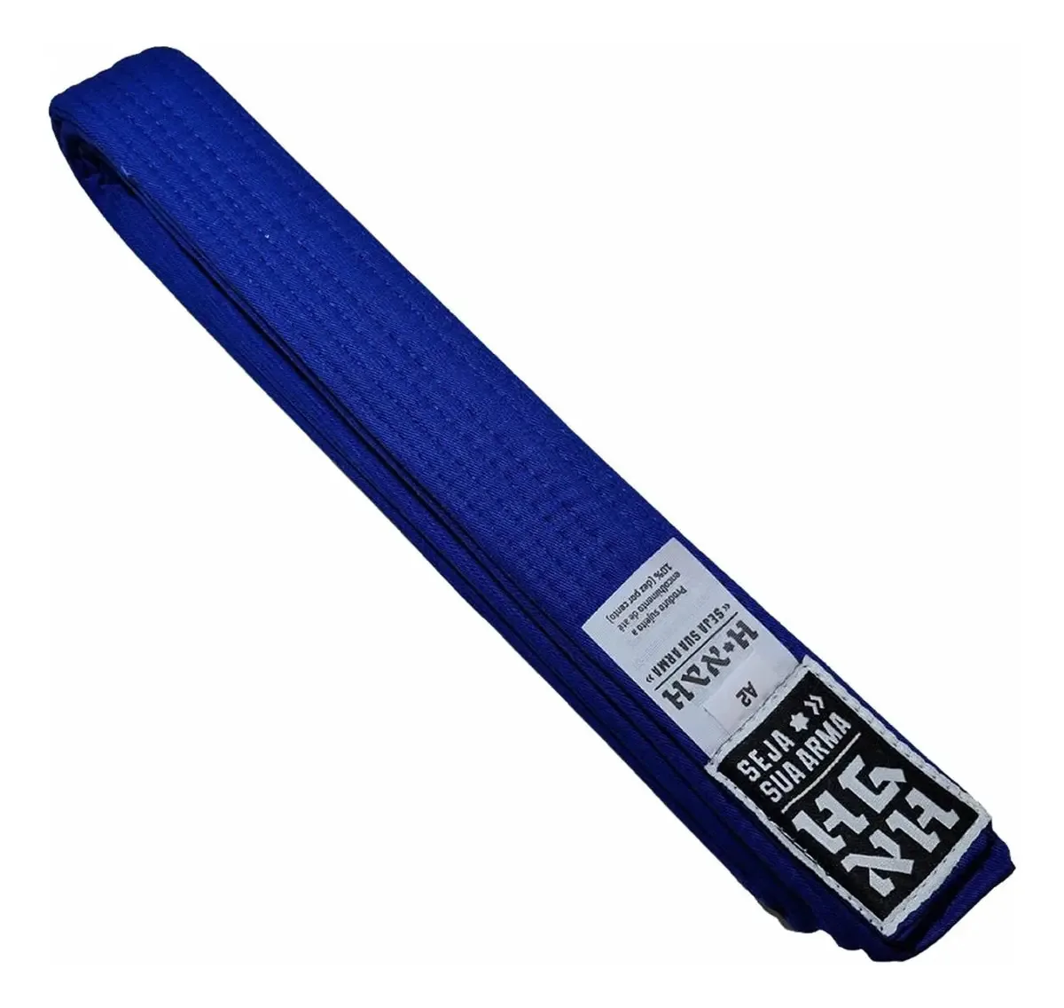 Faixa Para Artes Marciais Adulto - Basic Haganah Cor Azul Tamanho A2