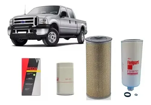 Filtro Combustível Ar E Oleo F250 2006/ Cummins Eletronico