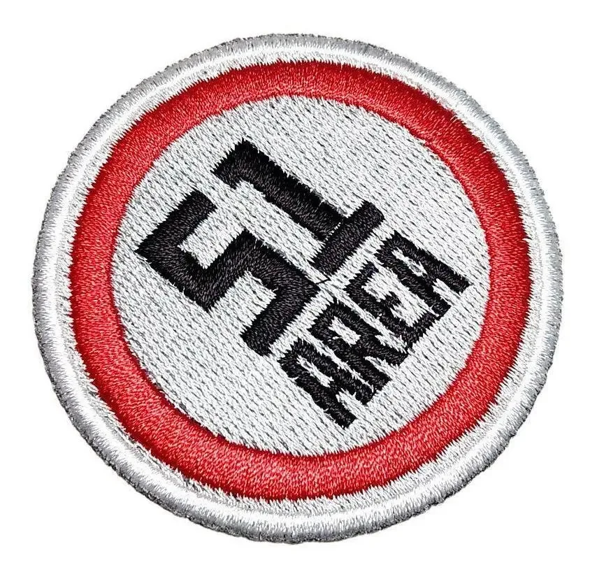 Área 51 Alien Activity Et Ufo Ovni Patch Bordado Para Camisa
