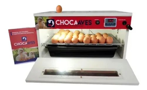 Chocadeira 100% Automática, 60 Ovos Com Ovoscópio, 220 Volts