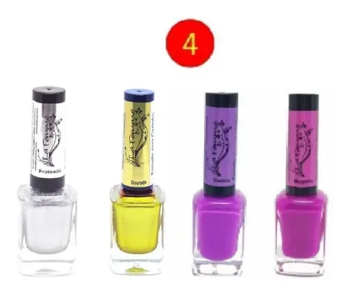 Esmalte La Femme P/carimbo Branco 9ml
