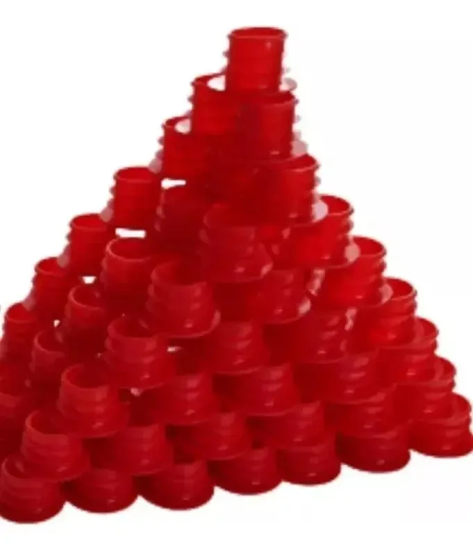 100 Tampas Rolha Batoque De Plástico Para Litro /garrafa