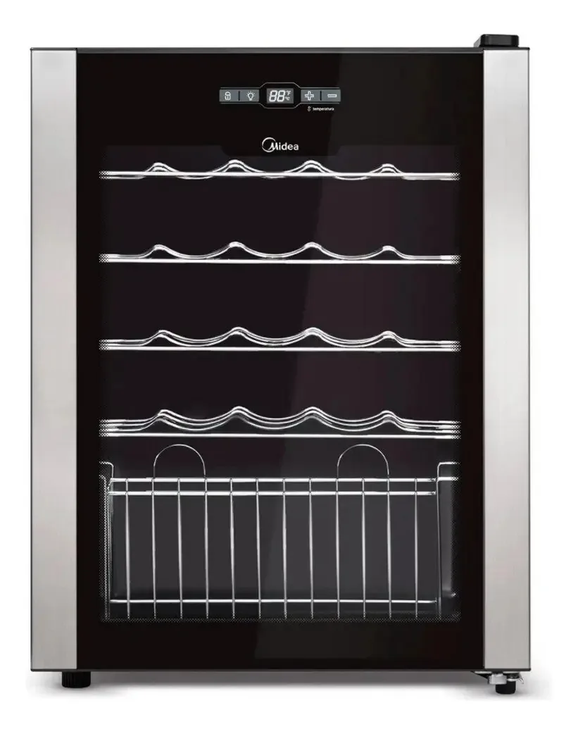 Adega Wba242 24 Garrafas 220v Preto