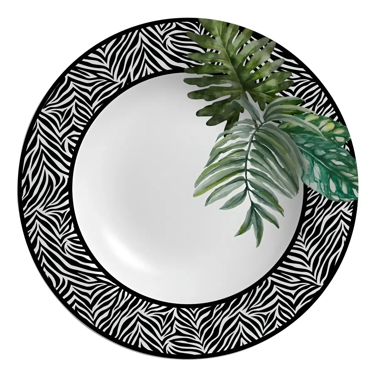 Conjunto Com 6 Pratos Fundo Tanzania Plus