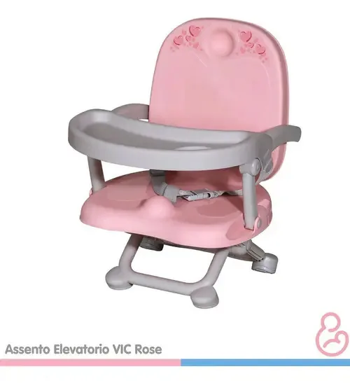 Cadeirinha De Alimentação Bebê Portátil Galzerano Vic Menina Cor Rosa Nenhum