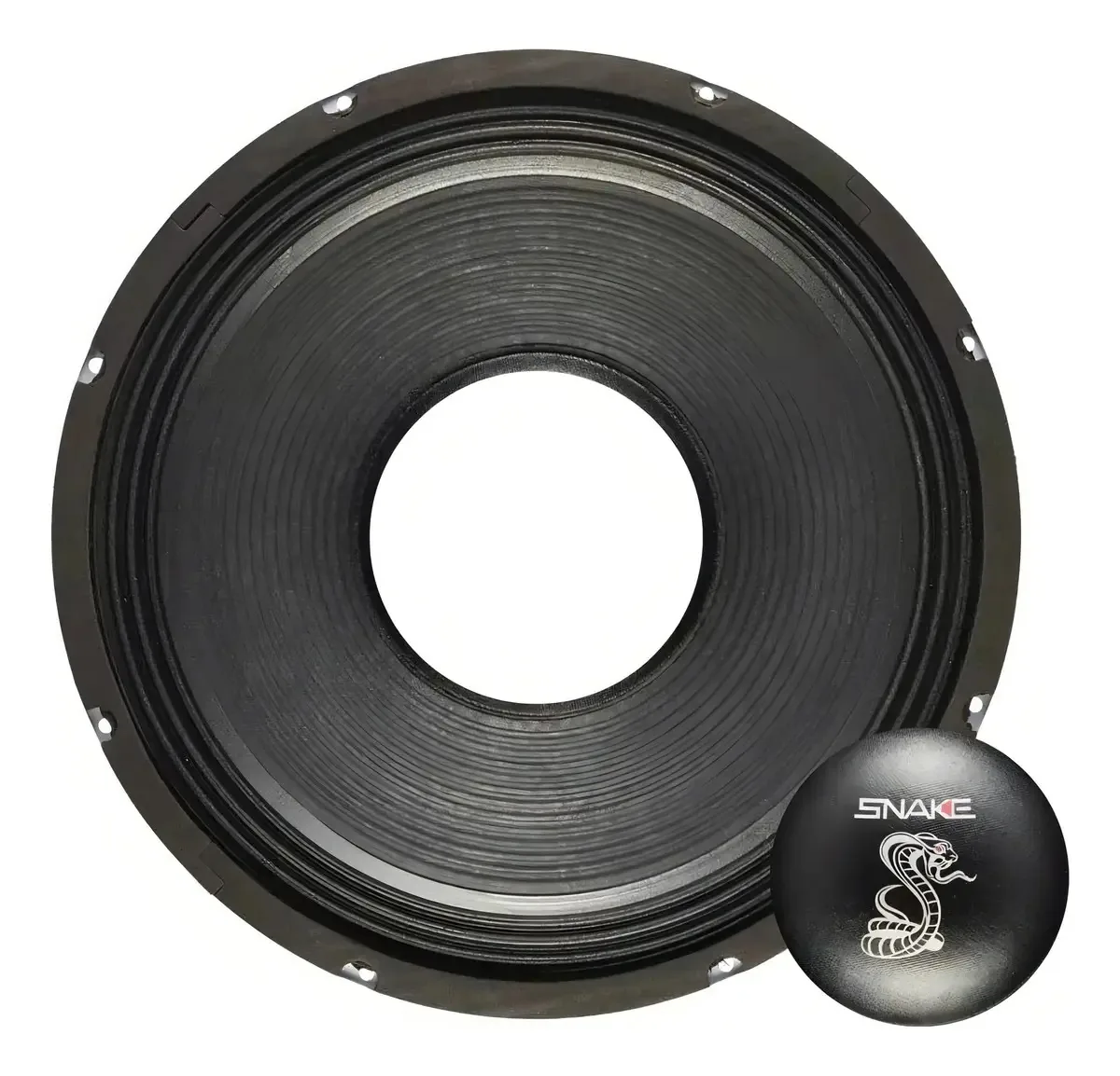 Kit Reparo Cone Seco Snake 4k Bass 18 Polegadas Preto