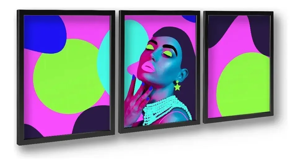 Quadros Mulher Color