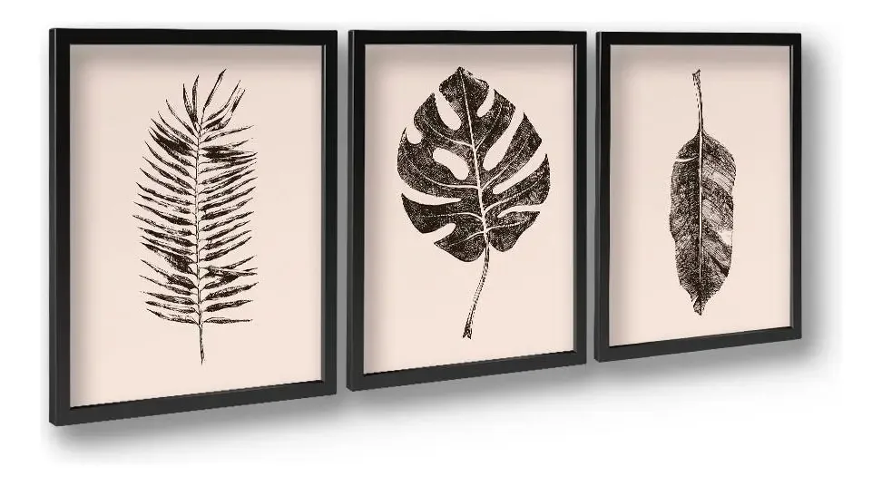 Quadros Folhas Vivery