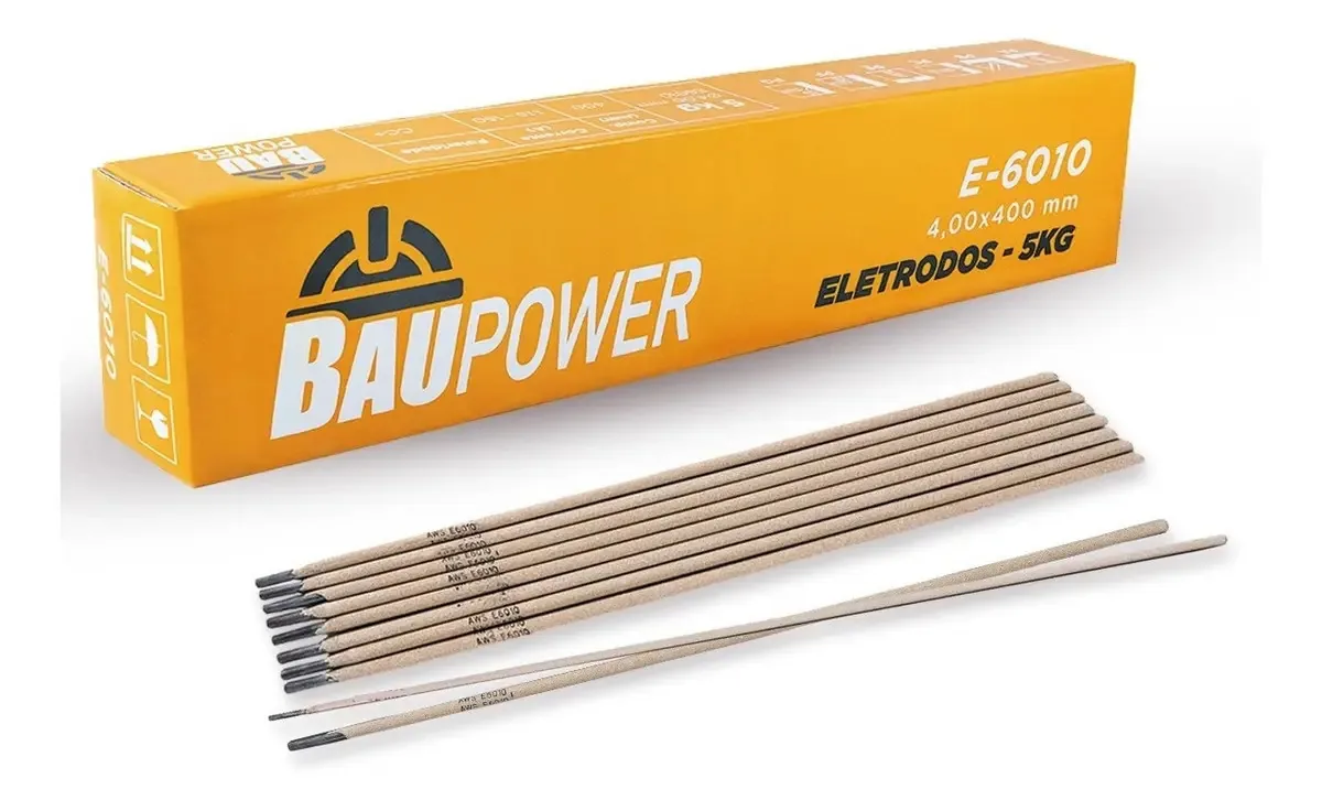 Eletrodo Solda E6010 4mm 5kg Baupower