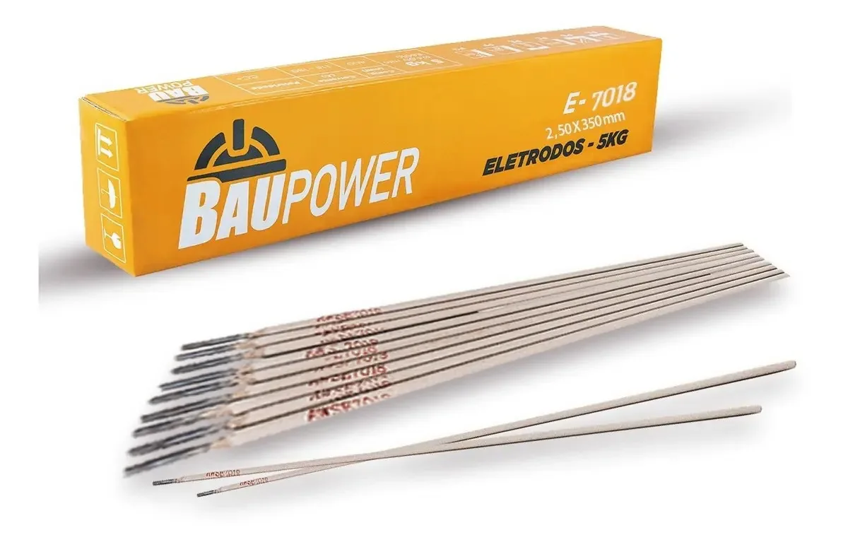 Eletrodo Solda E7018 2,50mm 5kg Baupower