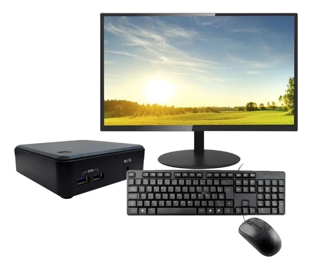 Computador Pc Mini Cpu Nuc Intel I5 8gb Ssd 480 Nuc7i5bnh