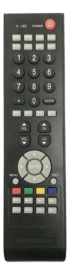 Controle Remoto Para Tv Toshiba Rbr Rbr-6420