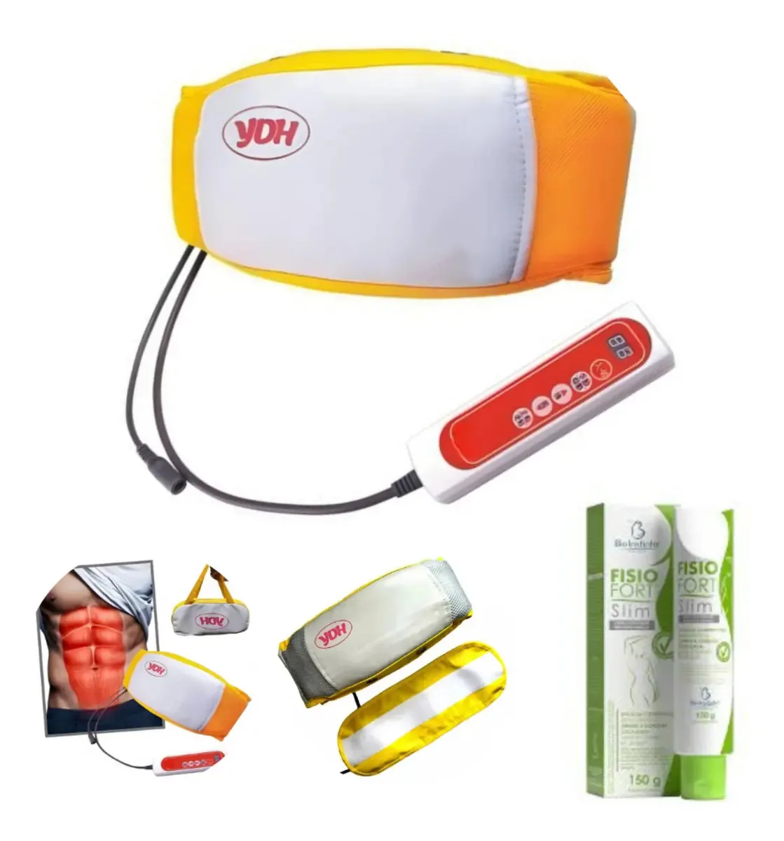 Cinto Vibratório YDH 50Hz 5 Programas Com Ajuste de Intensidade