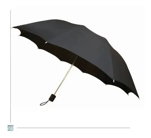 Guarda Chuva Preto Feminino Masculino Sombrinha Padrão