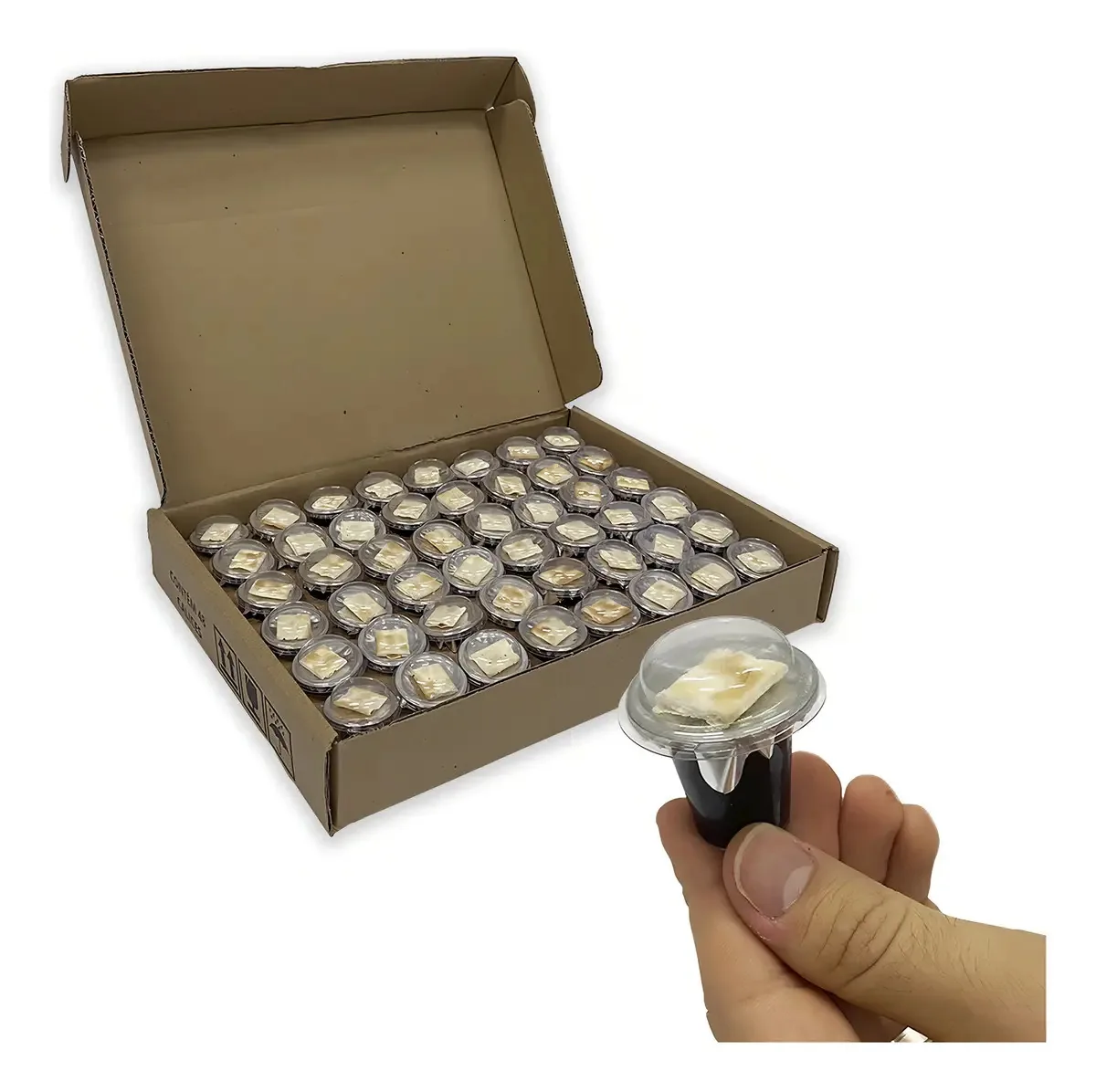 Suco de uva Senhor dos Cálices Em Memória De Mim Kit 48 Cálices 10 ml