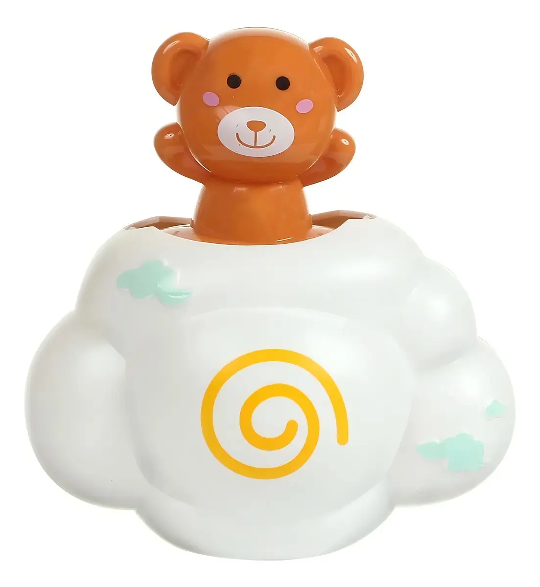 Brinquedo Amigos Do Banho Ursinho Marrom Babygo Premium