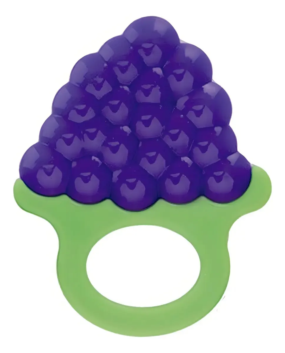 Mordedor De Silicone Modelo Uva Babygo Premium