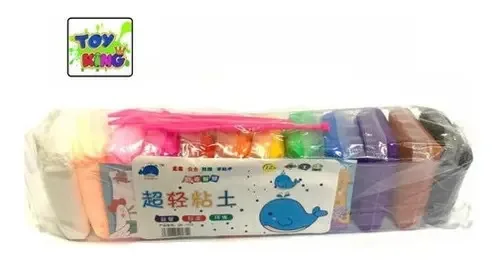 Conjunto 12 Massinhas Pula Pula Diversas Cores - Toy King