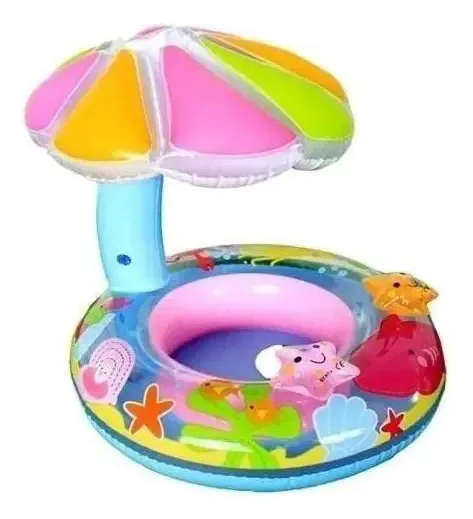 Boia Bote Bebê Cobertura Infantil Inflável Proteção