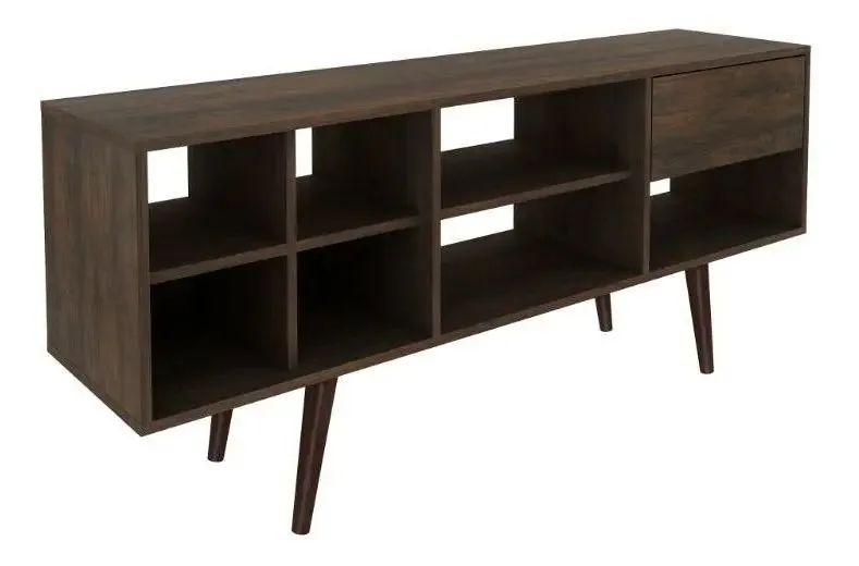 Móveis de rack para TV Nogal R1462.0002 Cor rústica