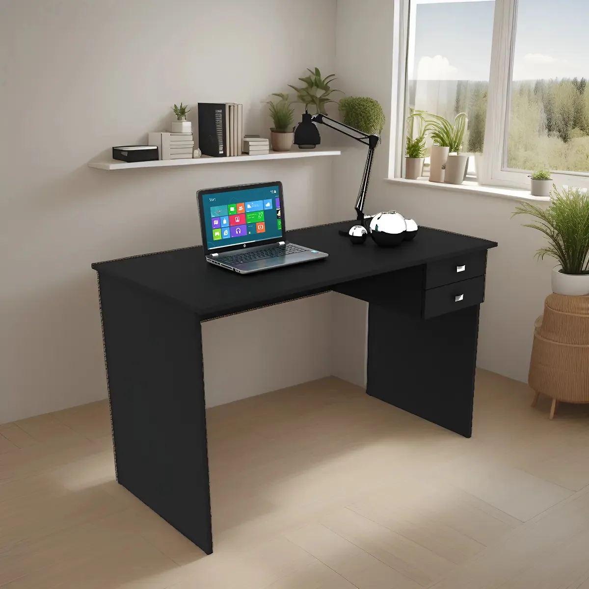 Mesa moderna de Munique - preta