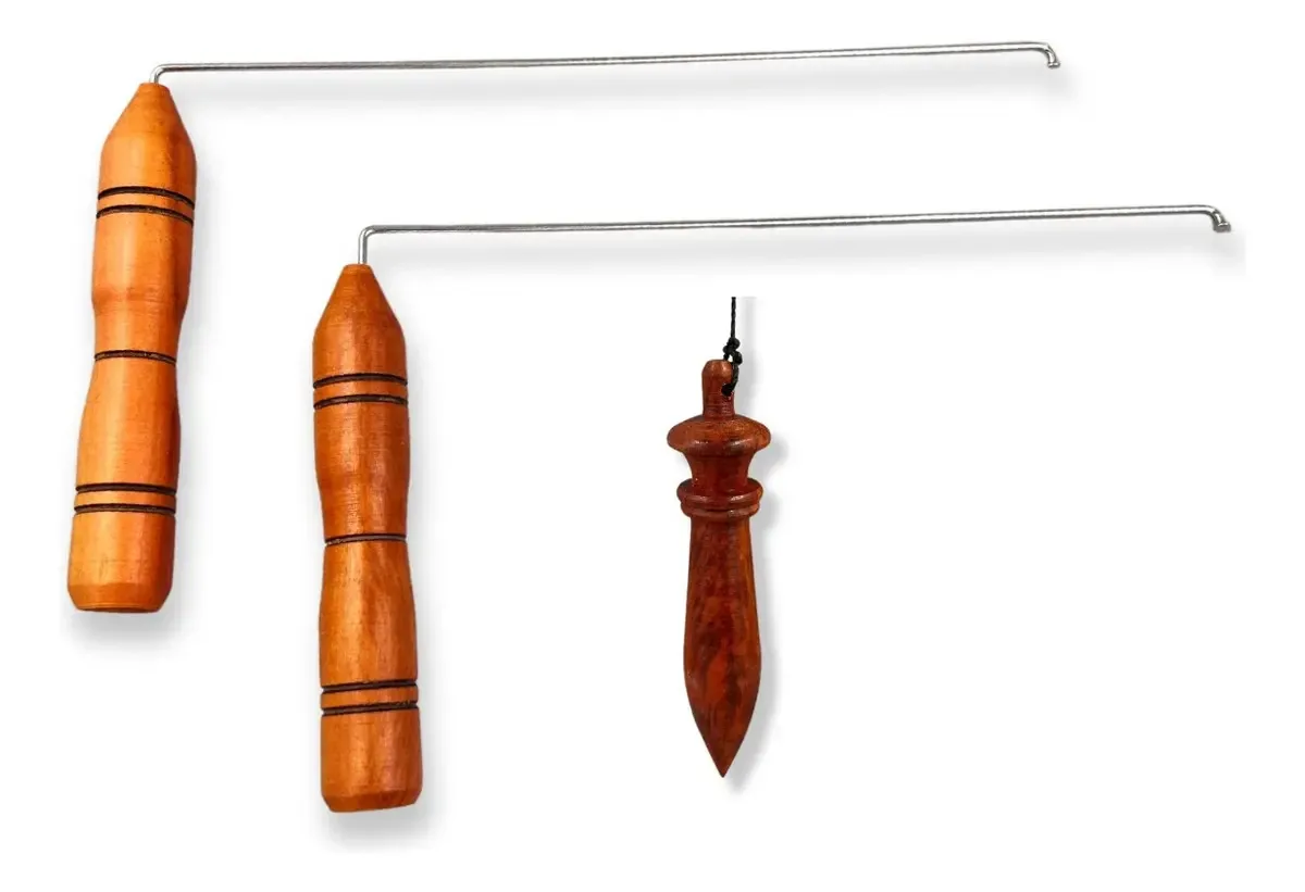 Dual Rod + Pêndulo Modelo P-02 Em Madeira
