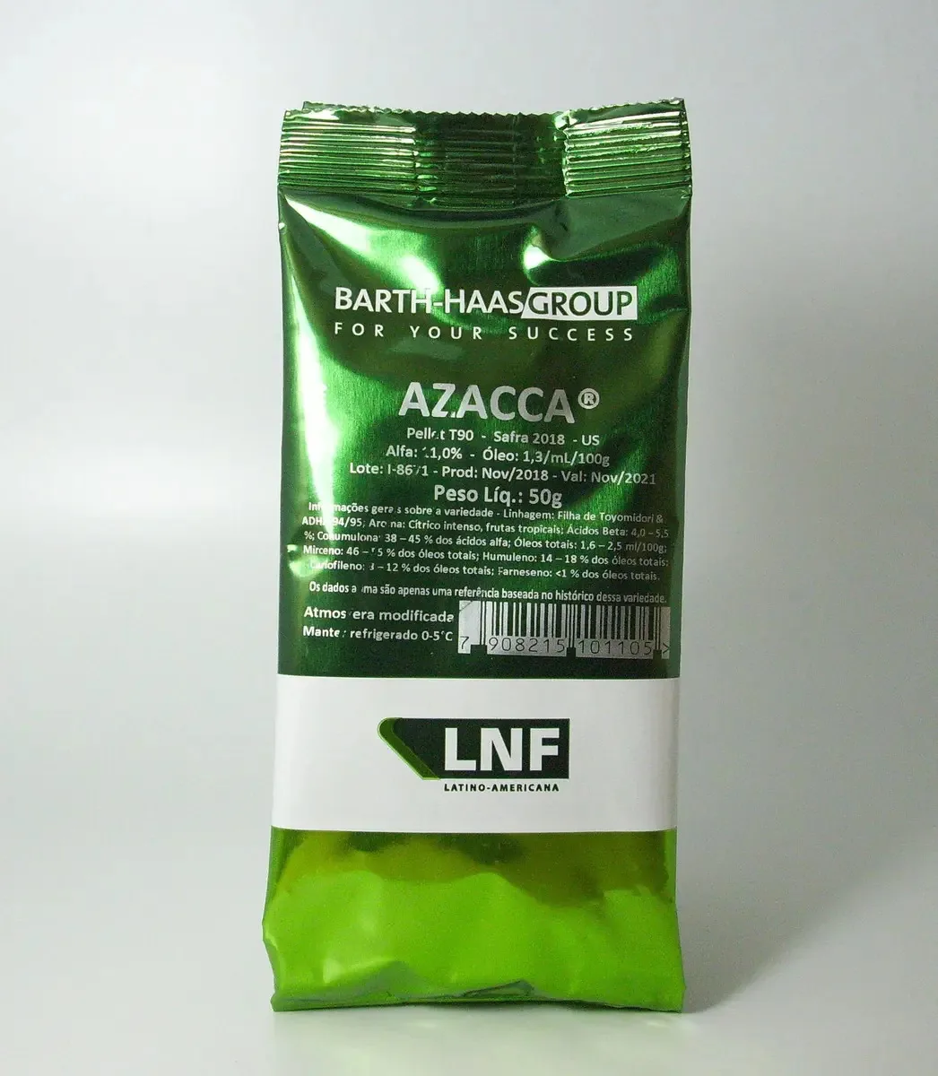 Lupulo Azacca - Barth Haas Lnf - T90 - 100g (2 Pacotes)