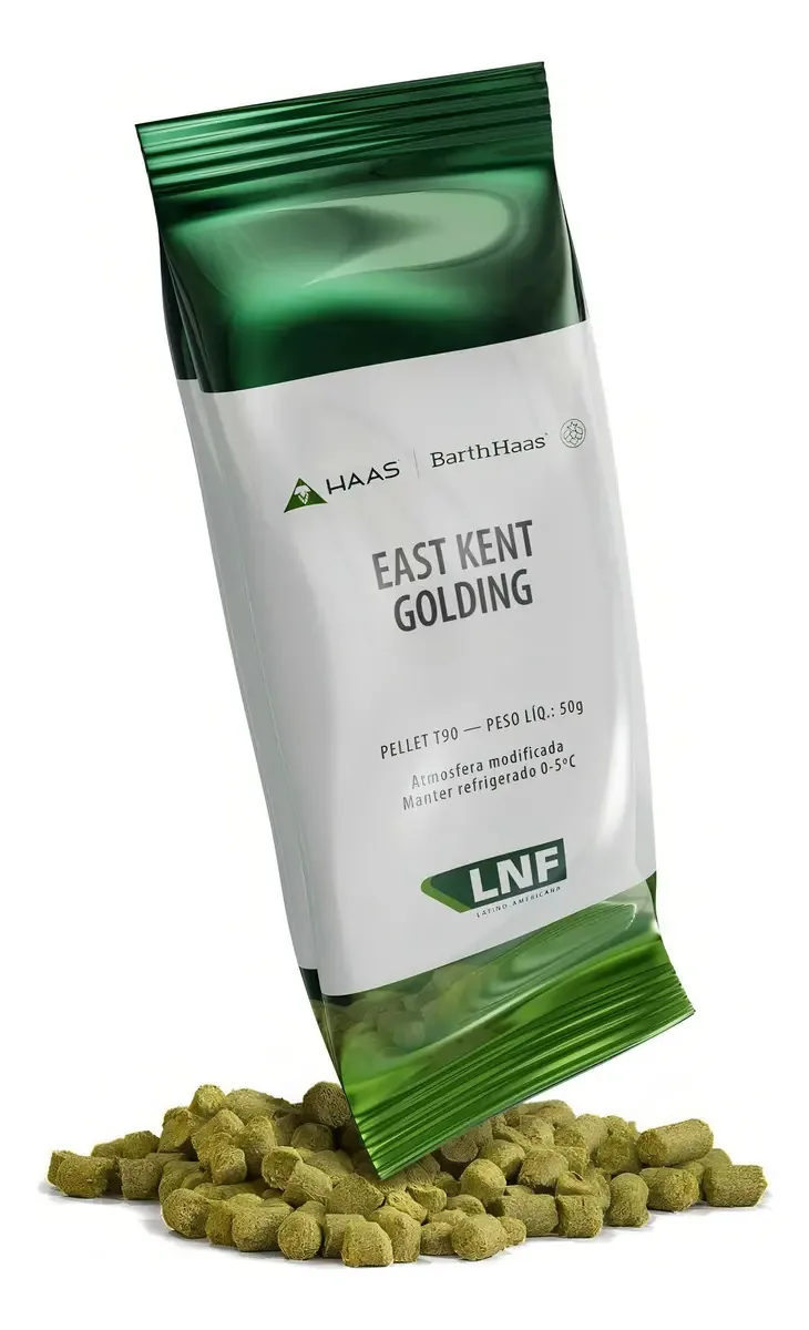 Lúpulo Pellet Lnf East Kent Golding Aroma Cítrico 50g Inglaterra