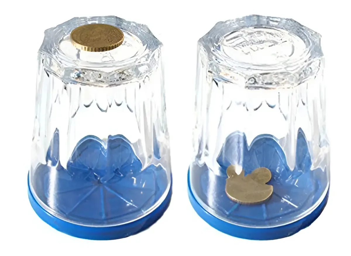 Truque de Mágica Magic Up Coin Coaster com Vídeo Explicativo