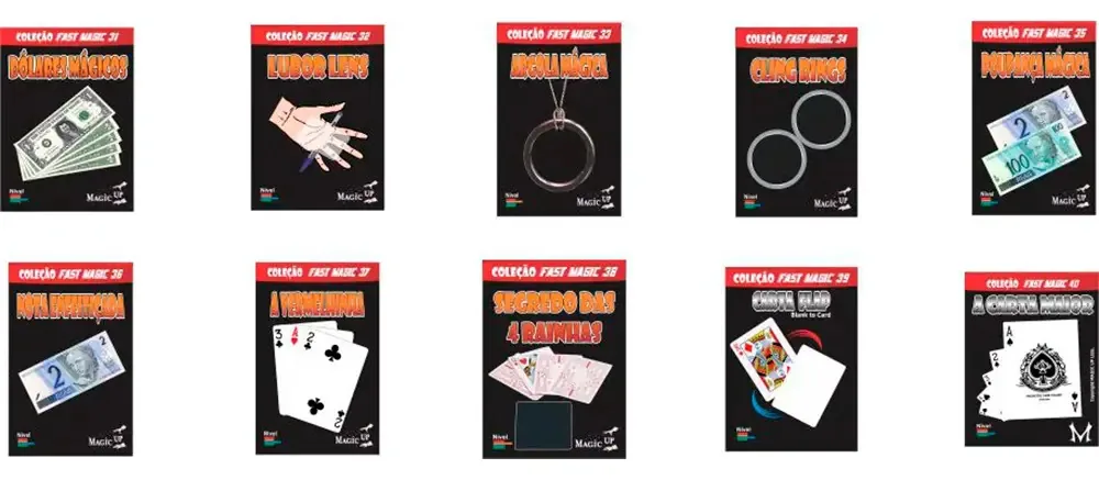 Mágica Conjunto Mágica Coleção Fast Magic 31 A 40