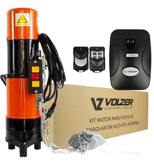 Motor P/ Porta De Enrolar Em Portas De Até 400kg - Com