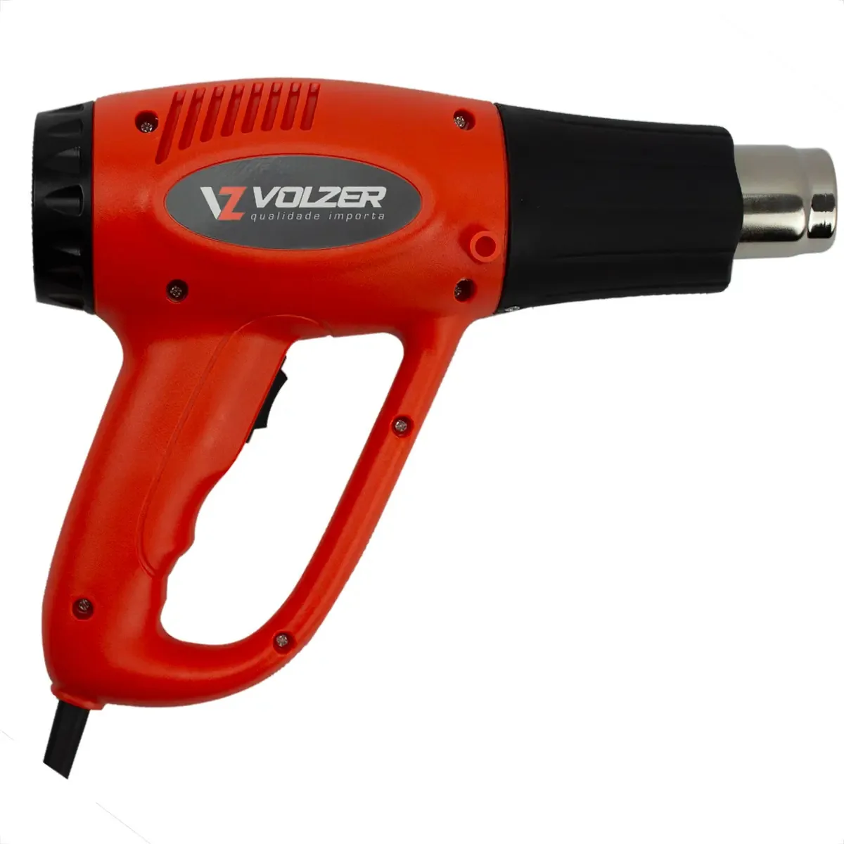 Soprador Térmico 2000W 220V VOLZER para Soldagem e Remoção de Pintura
