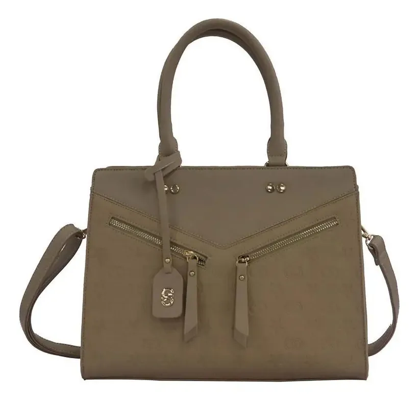 Bolsa Bege Pu Santino