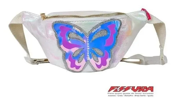 Pochete Branca Inf Pol Lili July