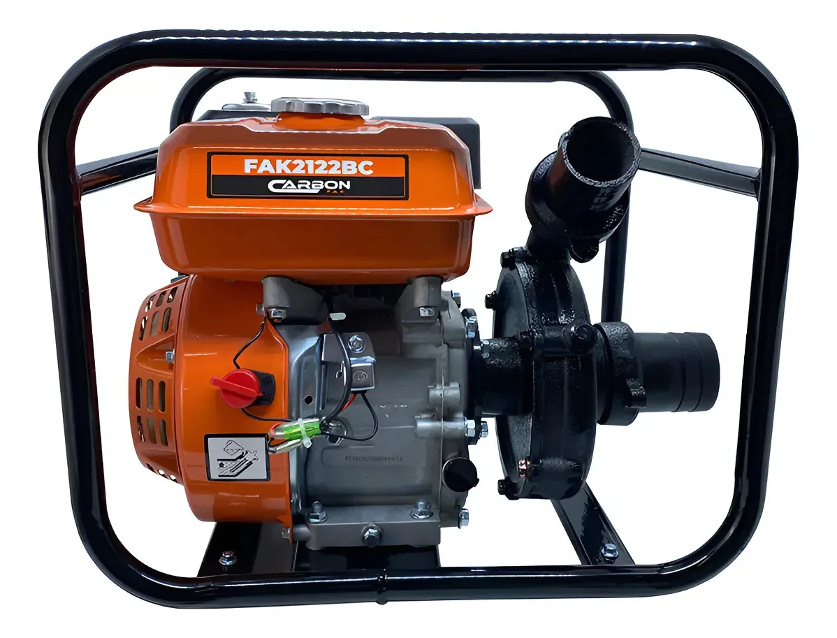 Motobomba Centrifuga A Gasolina Alta Pressão 2 Pol 7hp 212cc