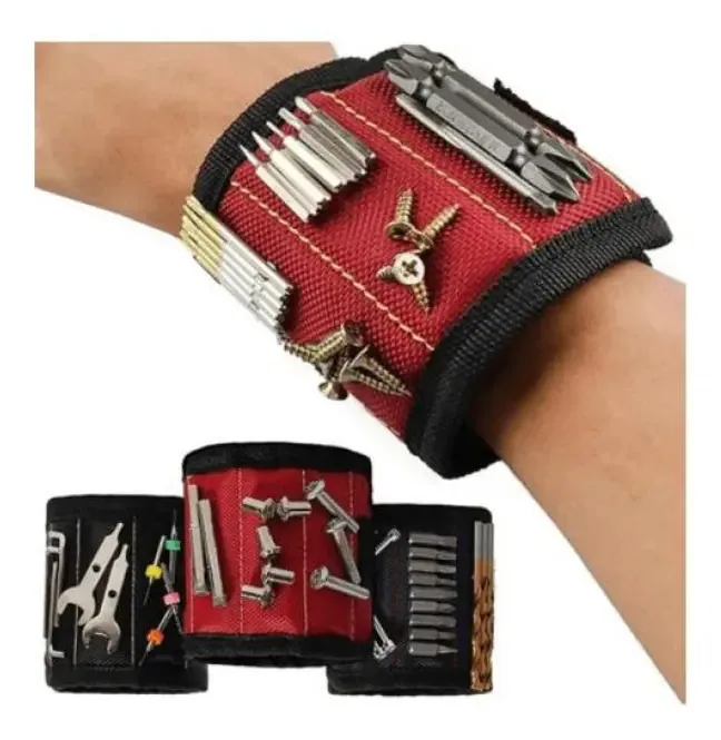 Pulseira Magnetica Ima Forte Para Ferramentas Parafusos