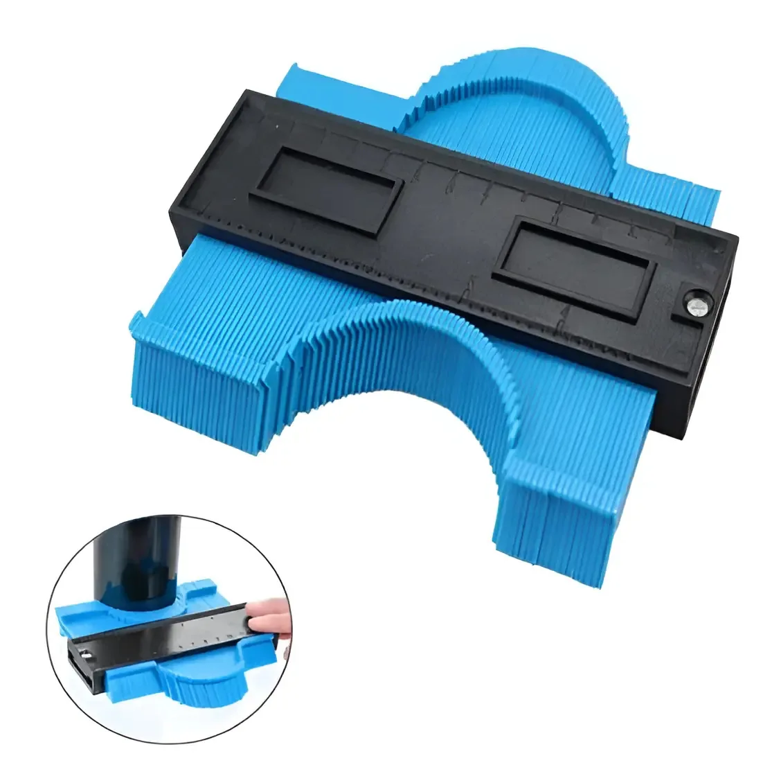 Medidor Contorno Shop Da Pesca Piso 14cm Plástico 180°